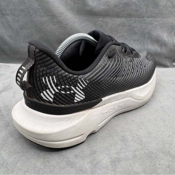 Under Armour HOVR Infinite Pro Men’s 11 Black White Running Shoes Athletic - Picture 2 of 14